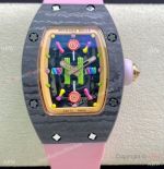 Swiss Replica Richard Mille RM007 BonBon Watch Carbon Case